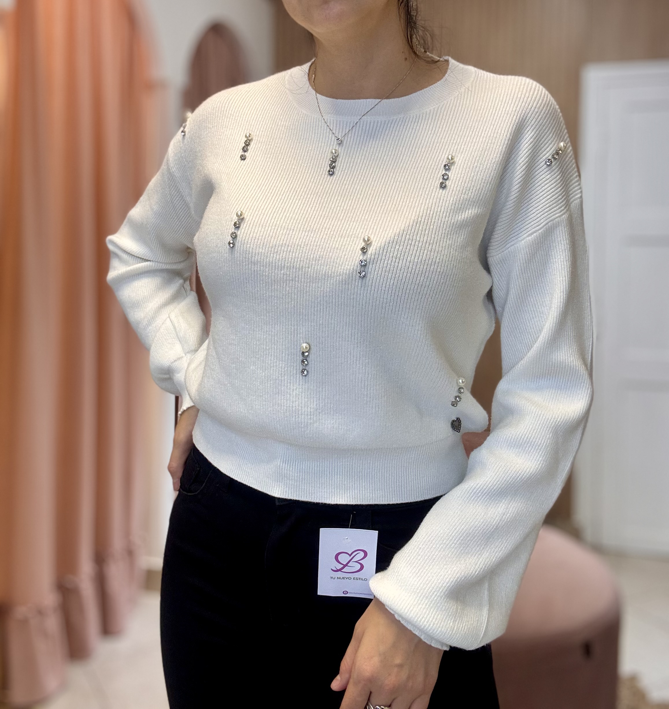 Sweaters strass - Imagen 3