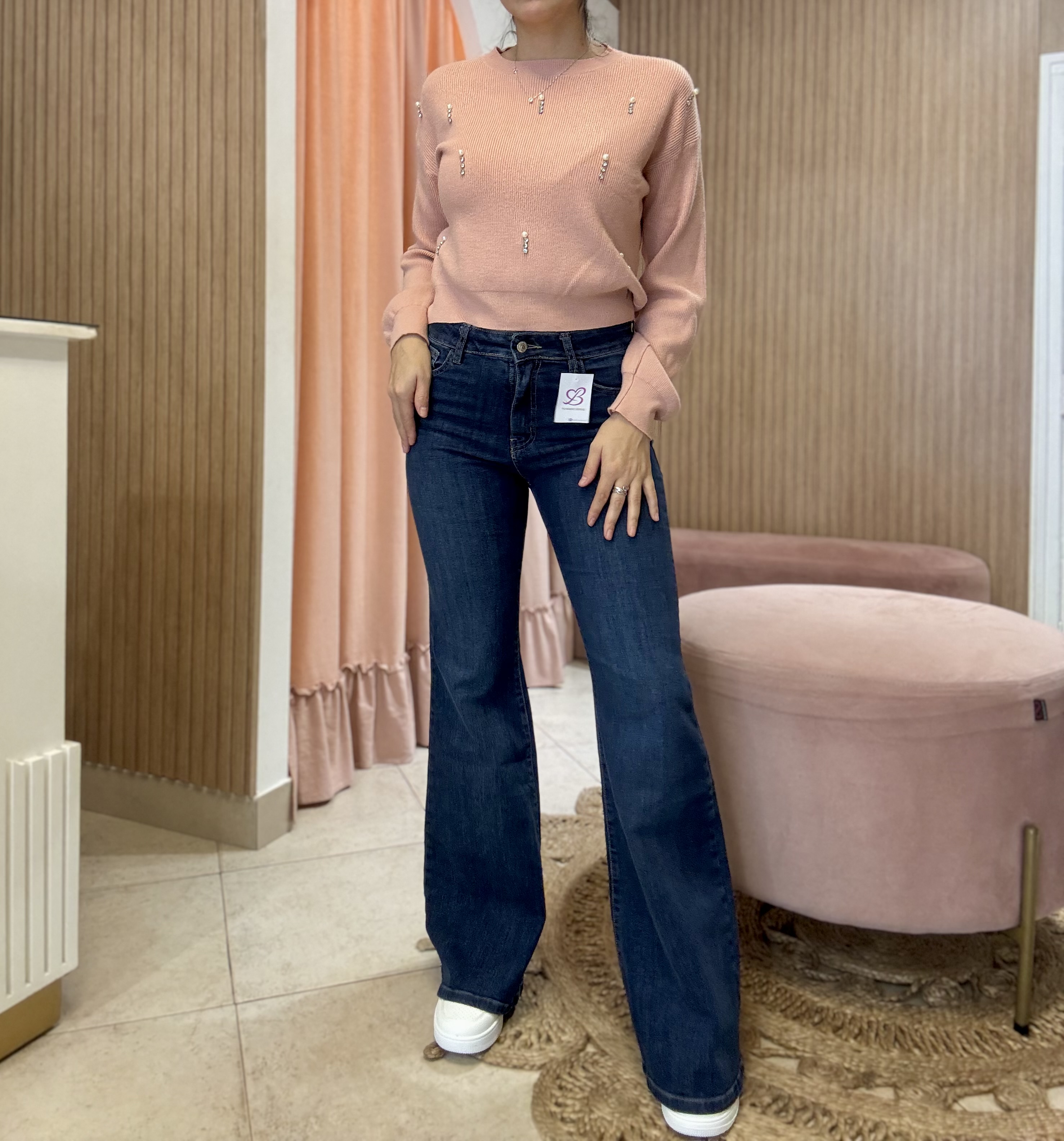 Jeans oxford azul art 608 - Imagen 2