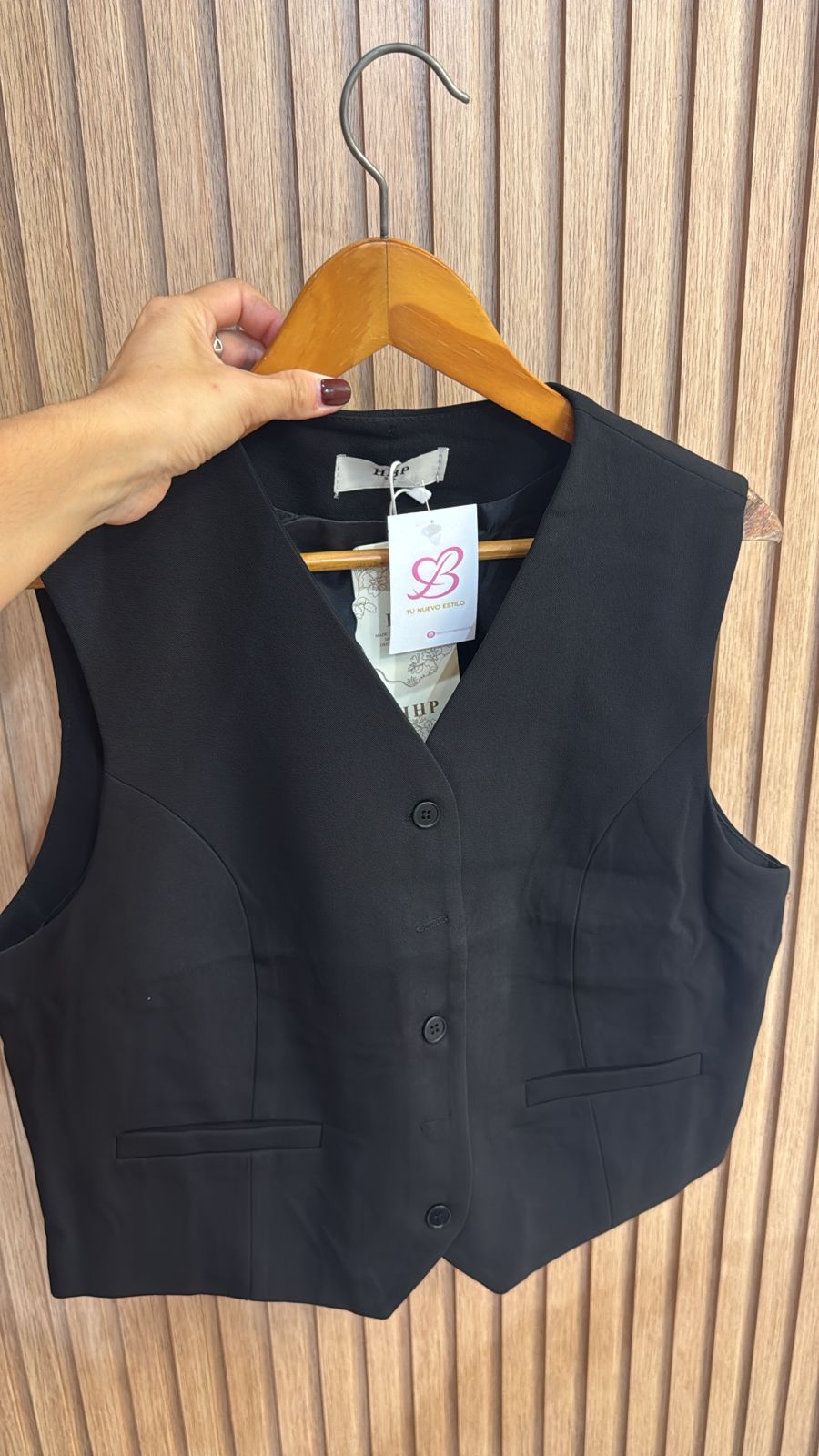 chaleco sastrero santelon