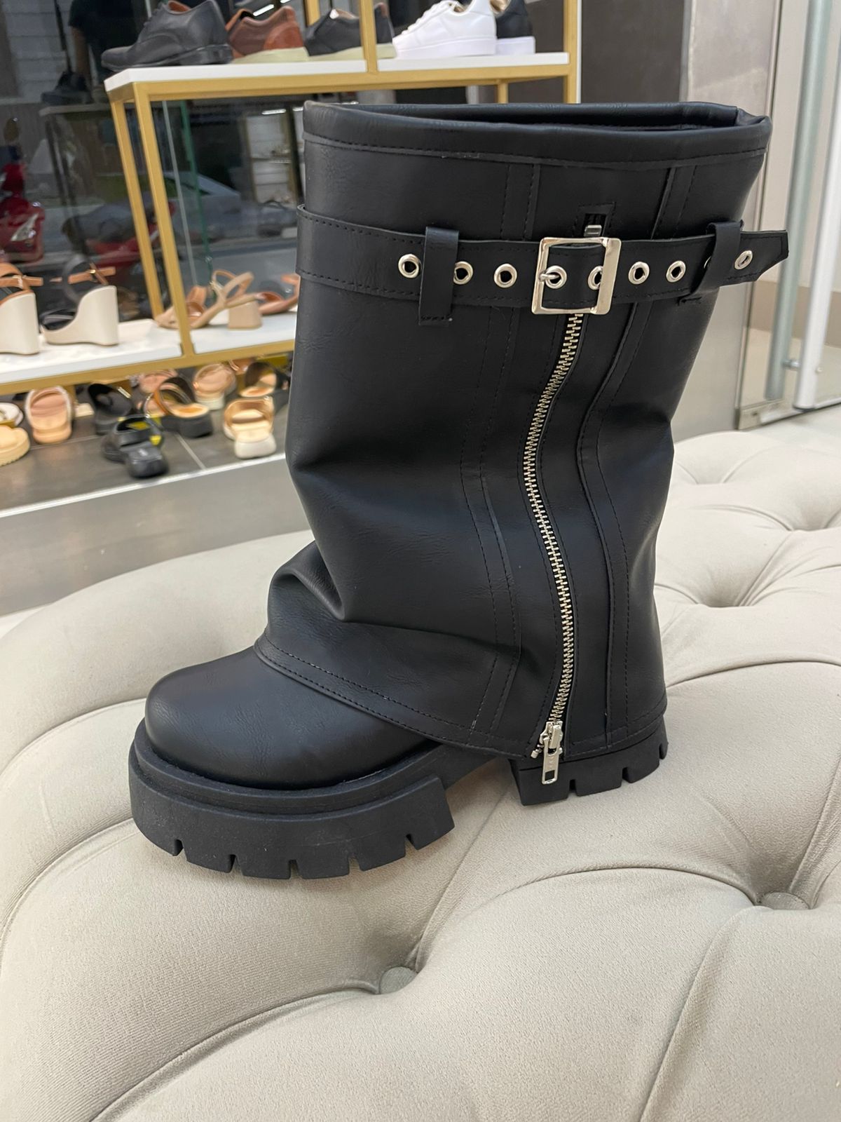 Mauro Calzados - Bota funda cierre hevilla